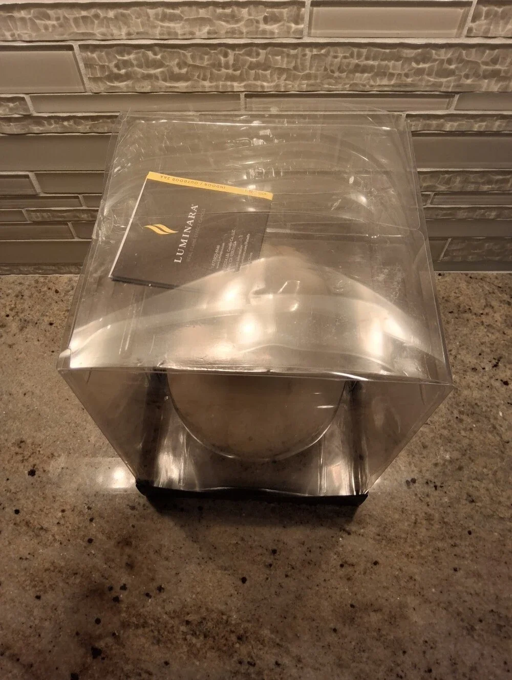 Luminara gourd candle